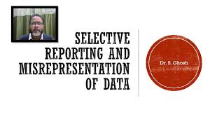 Selective Reporting and Misrepresentation of Data [upl. by Osnofla]