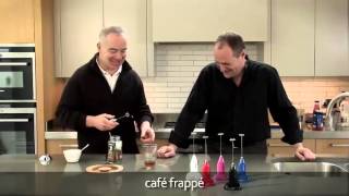 How to make a frappé coffee using an aerolatte milk frother [upl. by Bullis]