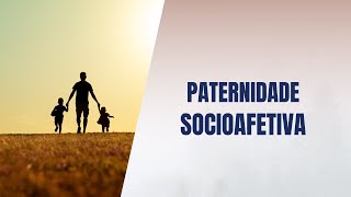 Paternidade socioafetiva [upl. by Farra973]