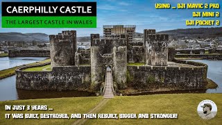 Caerphilly Castle  The Largest in Wales 2nd in Britain [upl. by Hiller]