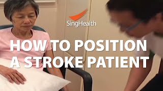 How To Position A Stroke Patient [upl. by Phedra]