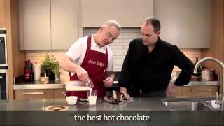 How to make a hot chocolate using an aerolatte milk frother [upl. by Urias956]